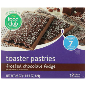 Frosted Chocolate Fudge Toaster Pastries