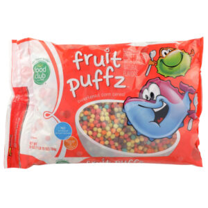 Fruit Puffz Sweetened Corn Cereal