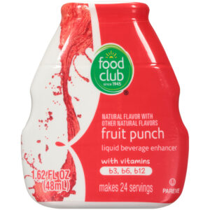 Fruit Punch Liquid Beverage Enhancer