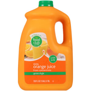 Grove Style 100% Orange Juice From Concentrate With Pulp