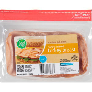 Honey Smoked Premium Deli Sliced Turkey Breast