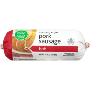 Hot Country Style Pork Sausage