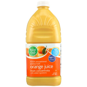 Juice Orange 100% Unswtned Pet