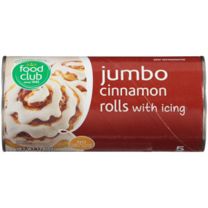 Jumbo Cinnamon Rolls With Icing