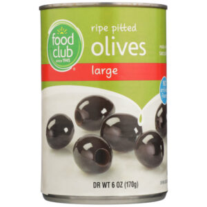 Large Ripe Pitted Olives
