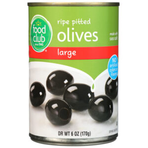 Large Ripe Pitted Olives