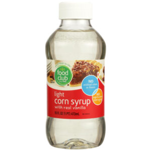 Light Corn Syrup With Real Vanilla
