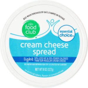 Light Cream Cheese Spread