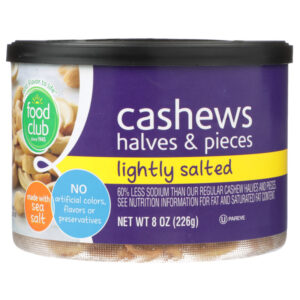 Lightly Salted Halves & Pieces Cashews