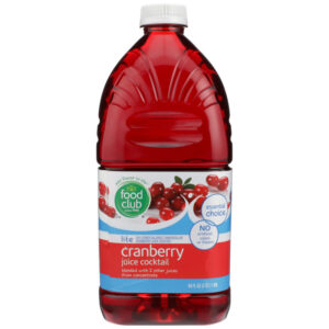Lite Cranberry Juice Cocktail Blended With 2 Other Juices From Concentrate