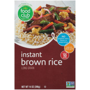 Long Grain Instant Brown Rice