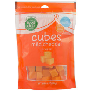 Mild Cheddar Cheese Cubes