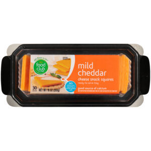 Mild Cheddar Cheese Snack Squares