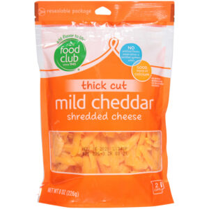 Mild Cheddar Thick Cut Shredded Cheese