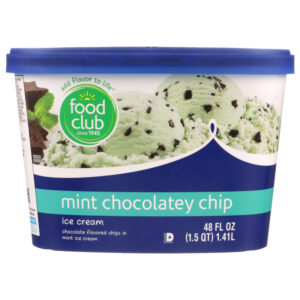 Mint Chocolatey Chip Chocolate Flavored Chips In Mint Ice Cream