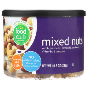 Mixed Nuts With Peanuts  Almonds  Cashews  Filberts & Pecans