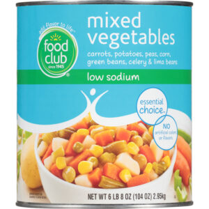 Mixed Vegetables Low Sodium