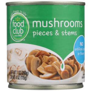 Mushrooms Pieces & Stems