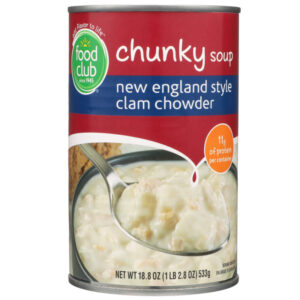 New England Style Clam Chowder Chunky Soup