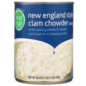 New England Style Clam Chowder Soup