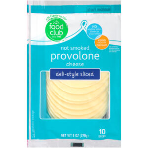 Not Smoked Provolone Deli-Style Sliced Cheese