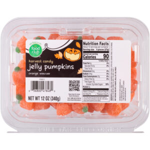 Orange Jelly Pumpkins Harvest Candy
