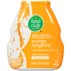 Orange Tangerine Liquid Beverage Enhancer