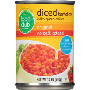 Original Diced Tomatoes With Green Chilies