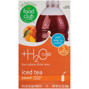Peach Iced Tea Low Calorie Drink Mix