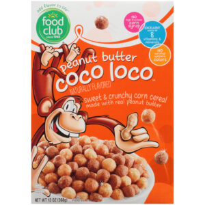 Peanut Butter Coco Loco Sweet & Crunchy Corn Cereal