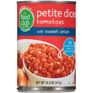 Petite Diced Tomatoes With Sweet Onion