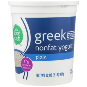Plain Greek Nonfat Yogurt
