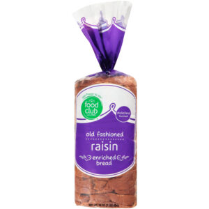 Raisin Old Fashioned Enriched Bread