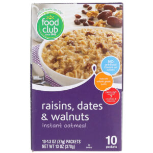 Raisins  Dates & Walnuts Instant Oatmeal