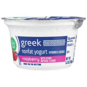 Raspberry Greek Nonfat Yogurt