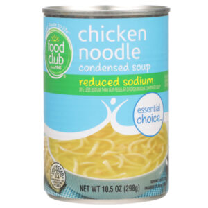 Reduced Sodium Chicken Noodle Condensed Soup