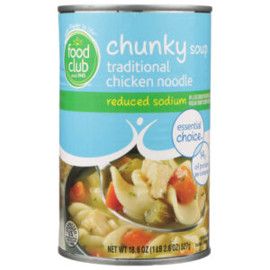 Reduced Sodium Traditional Chicken Noodle Chunky Soup