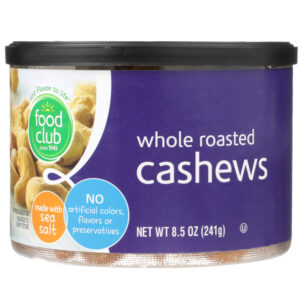 Roasted Whole Cashews