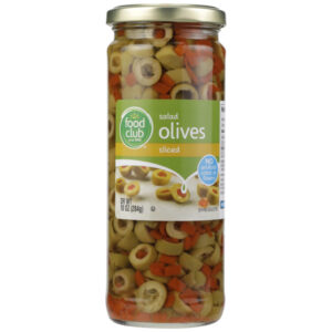 Sliced Salad Olives