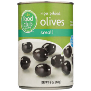 Small Ripe Pitted Olives