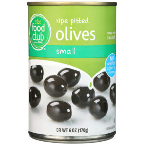 Small Ripe Pitted Olives