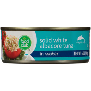 Solid White Albacore Tuna In Water