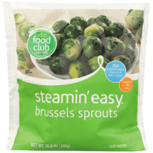 Steamin' Easy  Brussels Sprouts