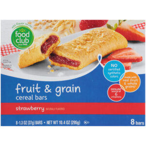 Strawberry Fruit & Grain Cereal Bars