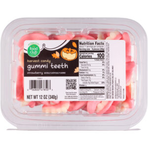 Strawberry Gummi Teeth Harvest Candy