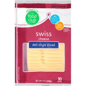 Swiss Deli-Style Sliced Cheese