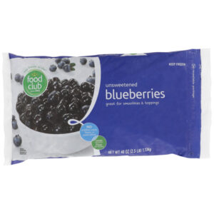 Unsweetened Blueberries