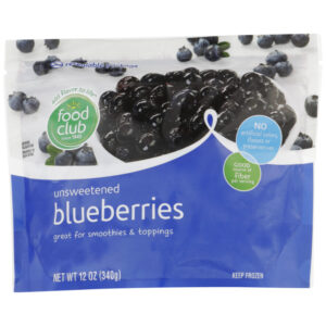 Unsweetened Blueberries