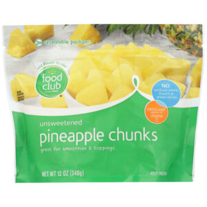 Unsweetened Pineapple Chunks