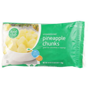 Unsweetened Pineapple Chunks